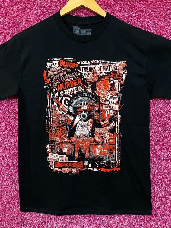 House of 1000 Corpses Murder Ride Graphic T-Shirt Medium - Picture 1 of 4